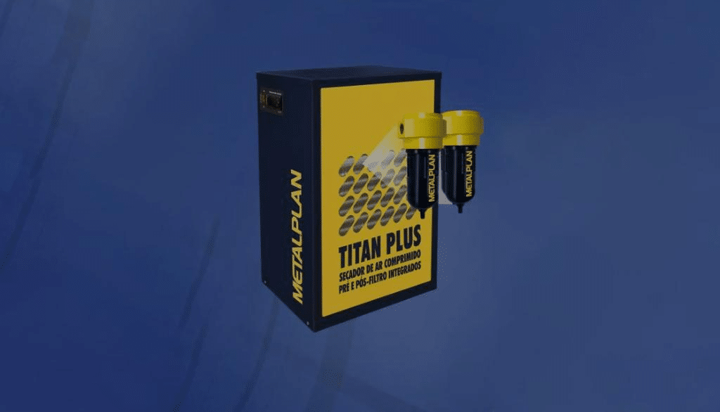 Secador de ar comprimido da Metalplan
