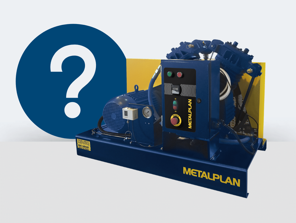 Ar comprimido industrial Metalplan
