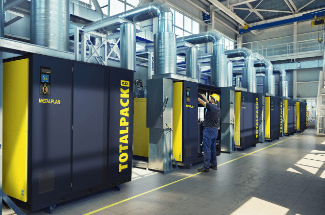 Ampliação da rede de ar comprimido: como expandir sua planta com eficiência 1 rede de ar comprimido