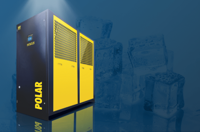 Chillers em processos químicos e farmacêuticos 1 Chiller industrial Metalplan Subzero para controle térmico em processos químicos e farmacêuticos.